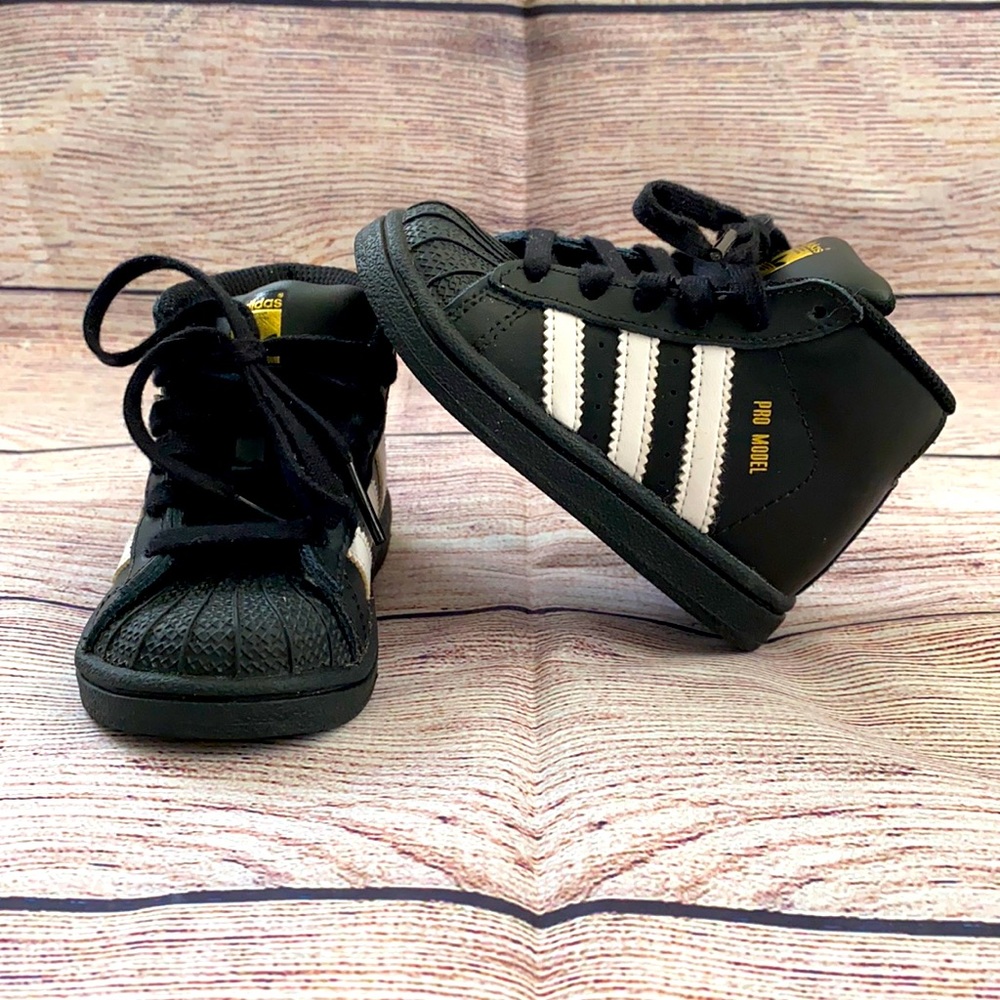 Toddler Adidas Pro Model High Top Size 5K